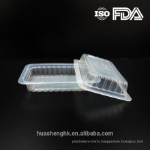 Sealable Rectangle Small Plastic Food Container with FDA Certificate